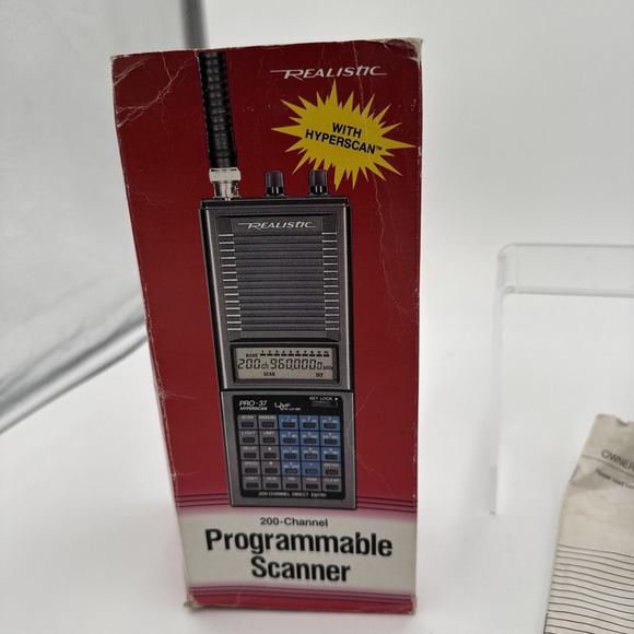 Realistic Model #20-138 Pro 37 Scanning Receiver - For Parts Only - Picture 7 of 15